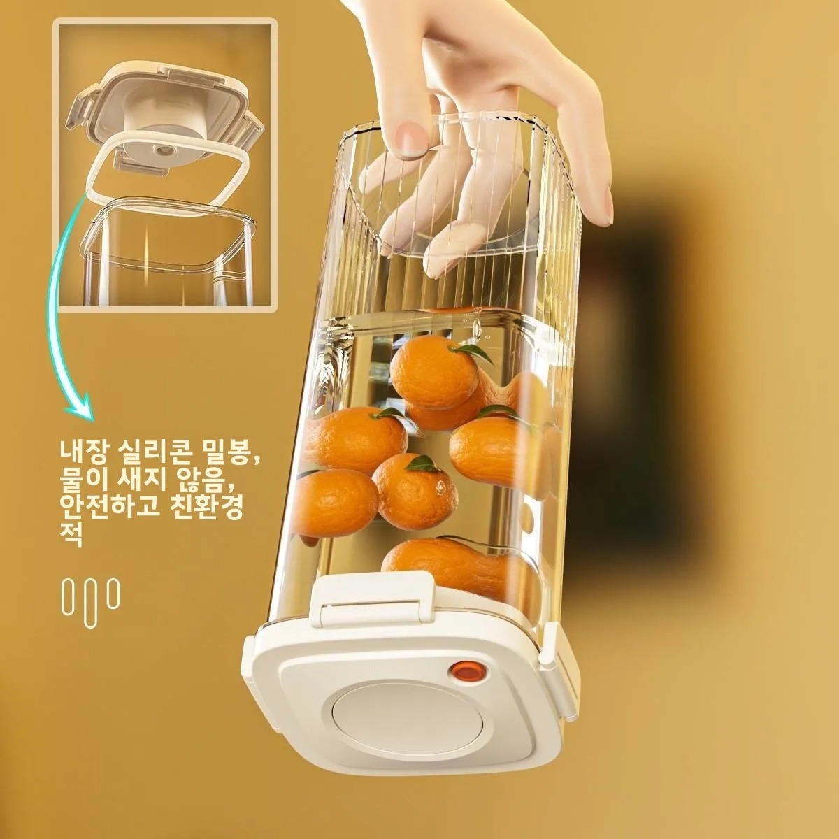 Food Storage Box Plastic - Tangki Tertutup Vakum Plastik Wadah Vakum