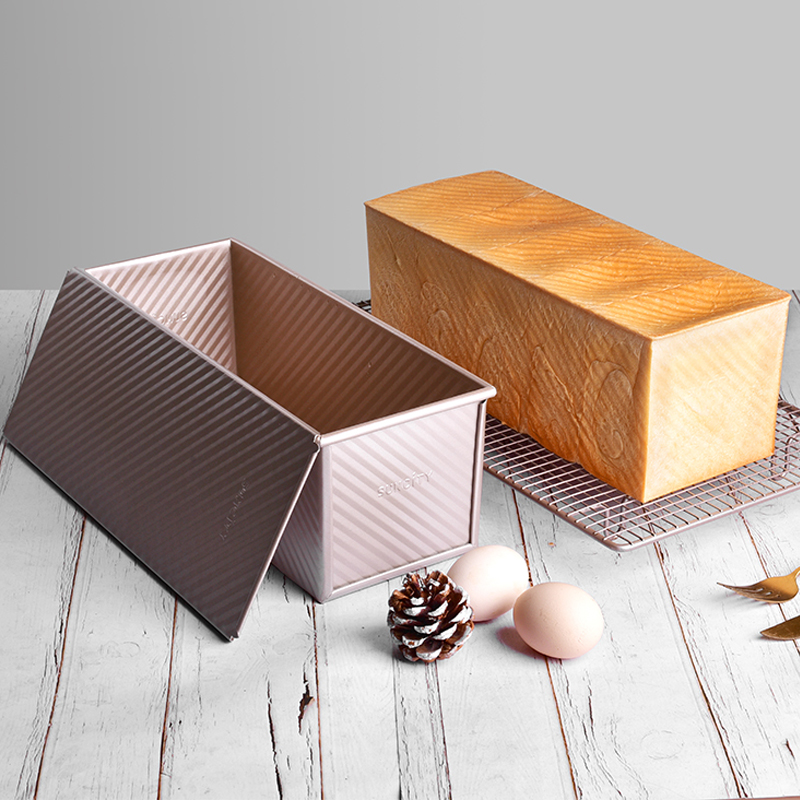 Egg Storage Holder - Cetakan Roti Panggang Dapur dengan Tutup,