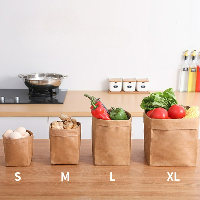 Food Storage Of Plants - Kantong Kertas Kraft Kantong Penyimpanan Kertas