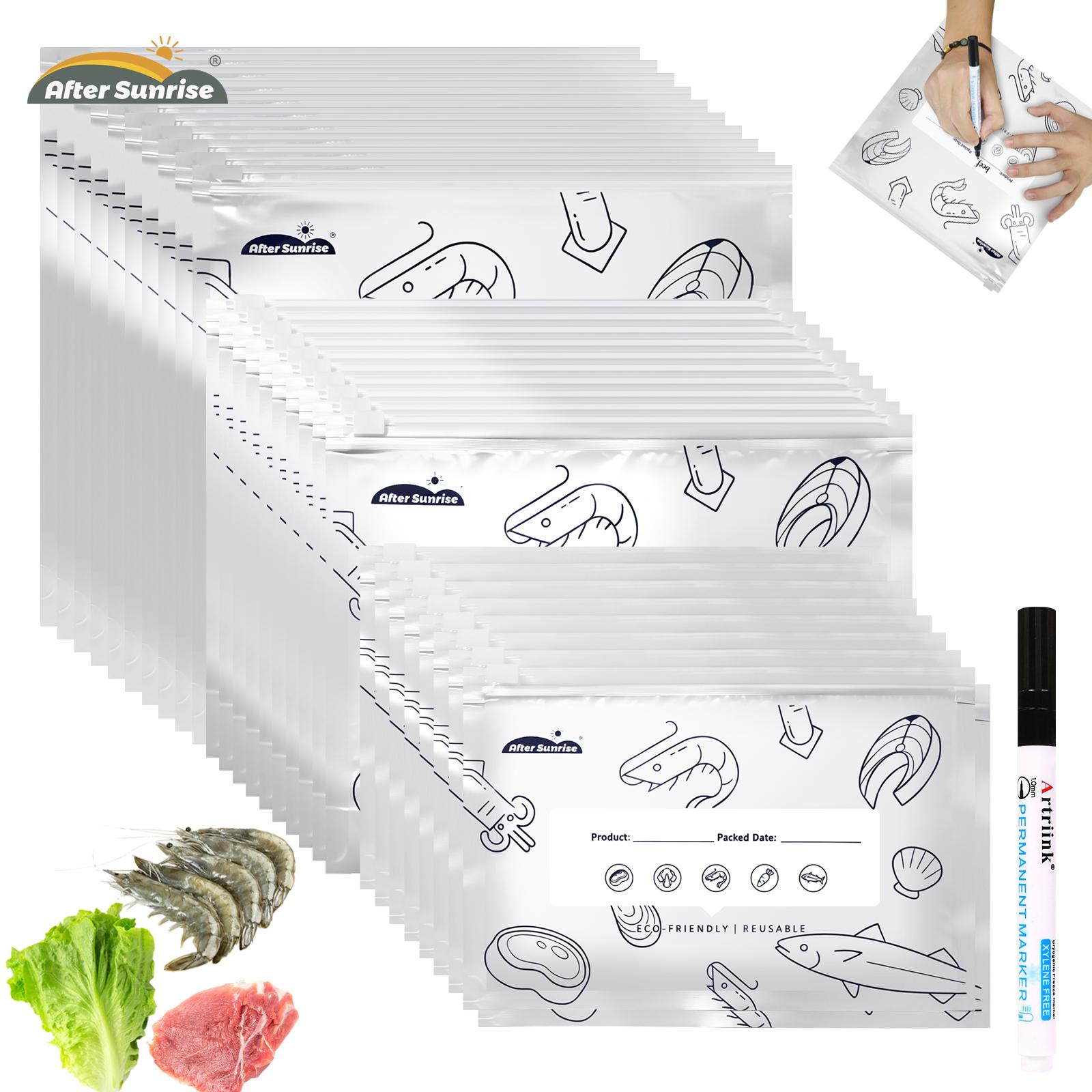 Food Storage With Lock - 【Makanan yang Diperlukan Pendinginan】Kantong Penyimpanan Aluminium