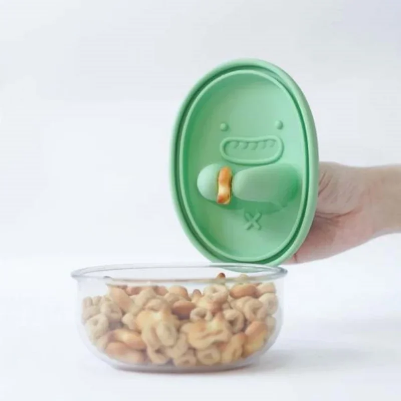 Food Storage Method - Kotak Camilan Bebas Genggam, Tanpa Remah-Remah,