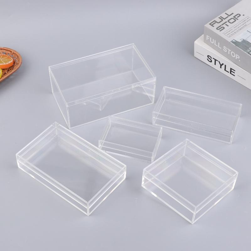 Food Storage Of Plants - Kotak Penyimpanan Akrilik Persegi Panjang Tebal