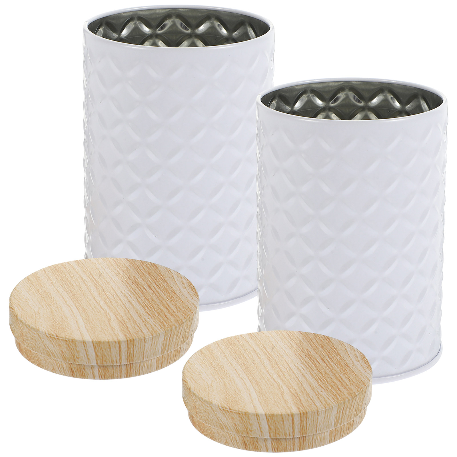 Food Storage With Lids - 2 Buah Wadah Penyimpanan dari Plat