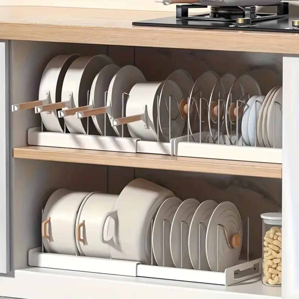 Food Storage Cabinet For Kitchen - Organizer Panci dan Wajan Dapur yang
