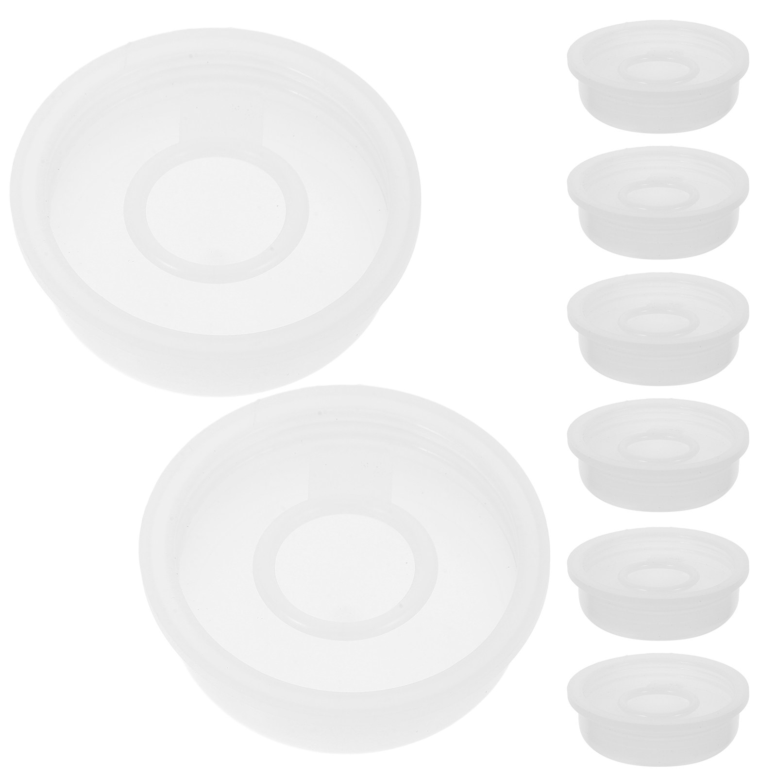 Food Storage With Lids - 10 Buah Tutup Ember Kimia Plastik,