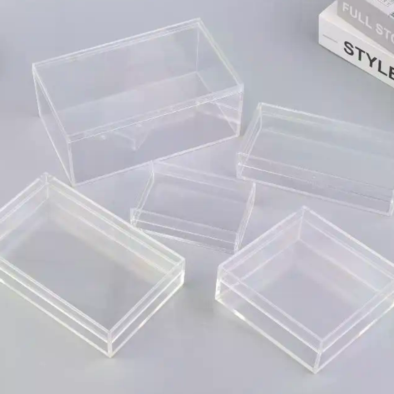 Food Storage Of Plants - Kotak Penyimpanan Akrilik Persegi Panjang Tebal
