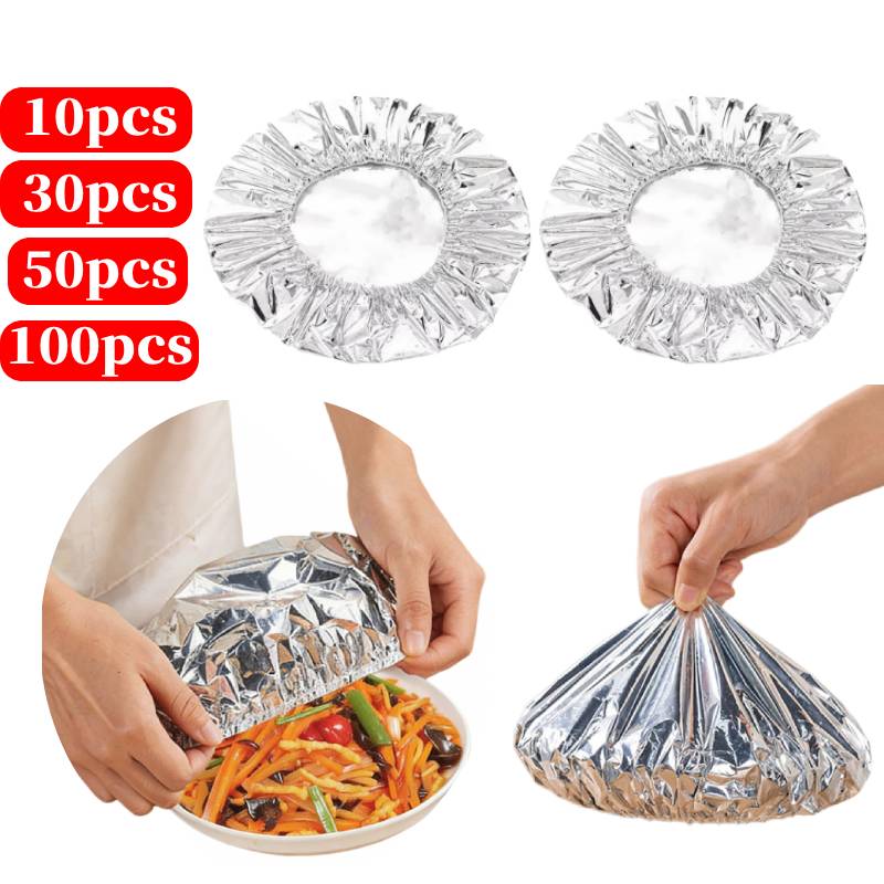 Food Storage Bowls - 10-100 Buah Penutup Isolasi Film yang