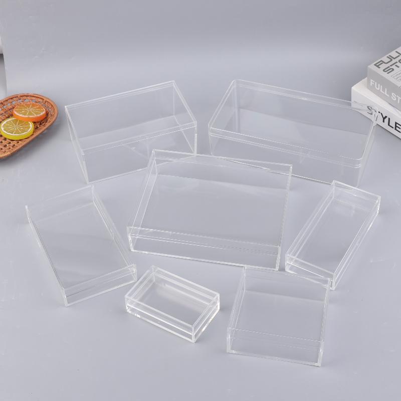 Food Storage Of Plants - Kotak Penyimpanan Akrilik Persegi Panjang Tebal