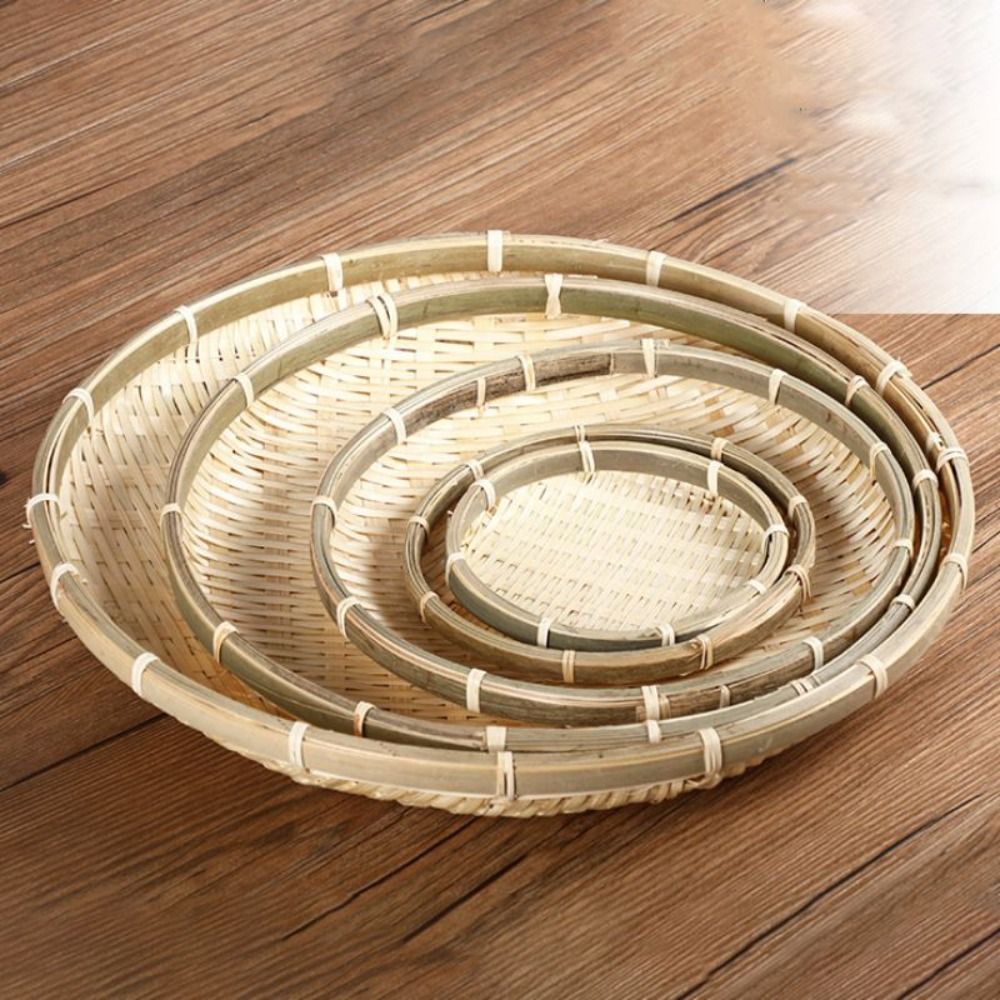 Bread Box Bamboo - Baki Bambu Anyaman Buatan Tangan Keranjang