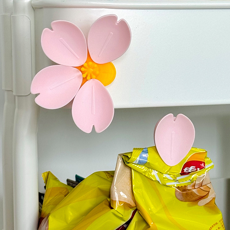 Food Storage Of Plants - Penjepit Magnetik Sakura, Peralatan Dapur Kreatif,