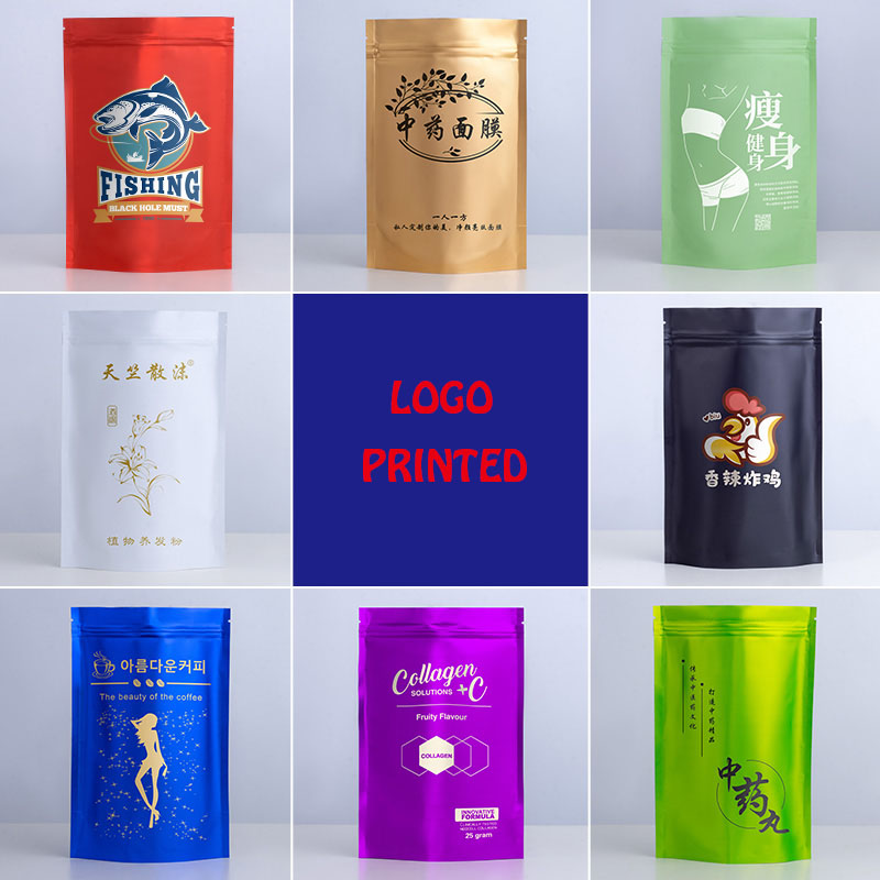 Food Storage Of Plants - Kantong Aluminium Foil Zip Lock Berdiri