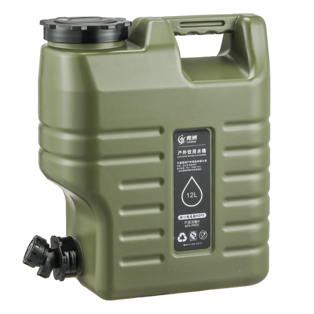 Food Storage Emergency - Wadah Air Camping 3.2 Galon/12L, Ember