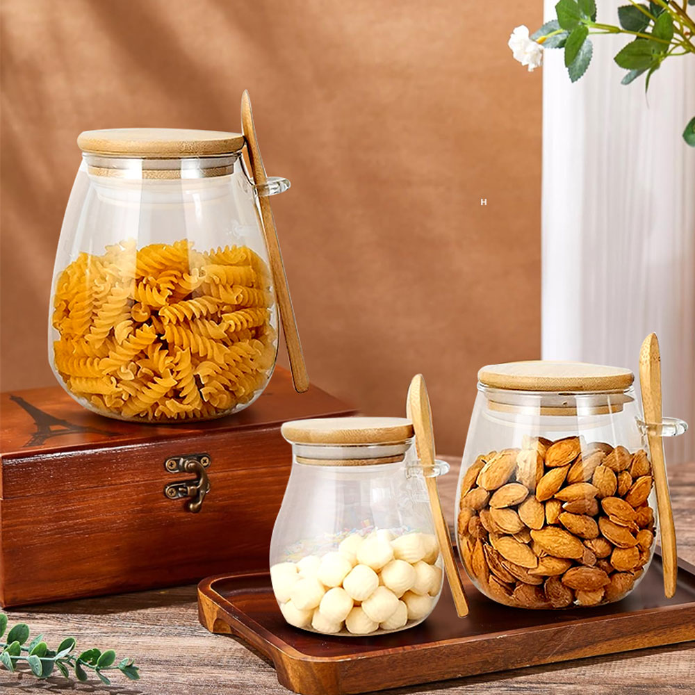 34oz gelas tertutup dengan sen - Glass Meal Prep Container ulasan dan harga