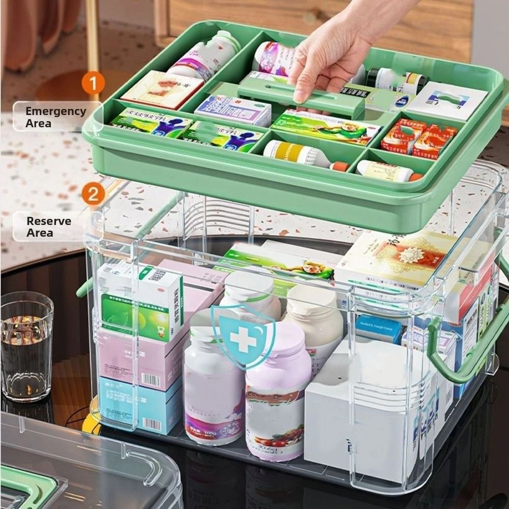 Kotak Penyimpanan Obat Portabe - Food Storage Emergency ulasan dan harga