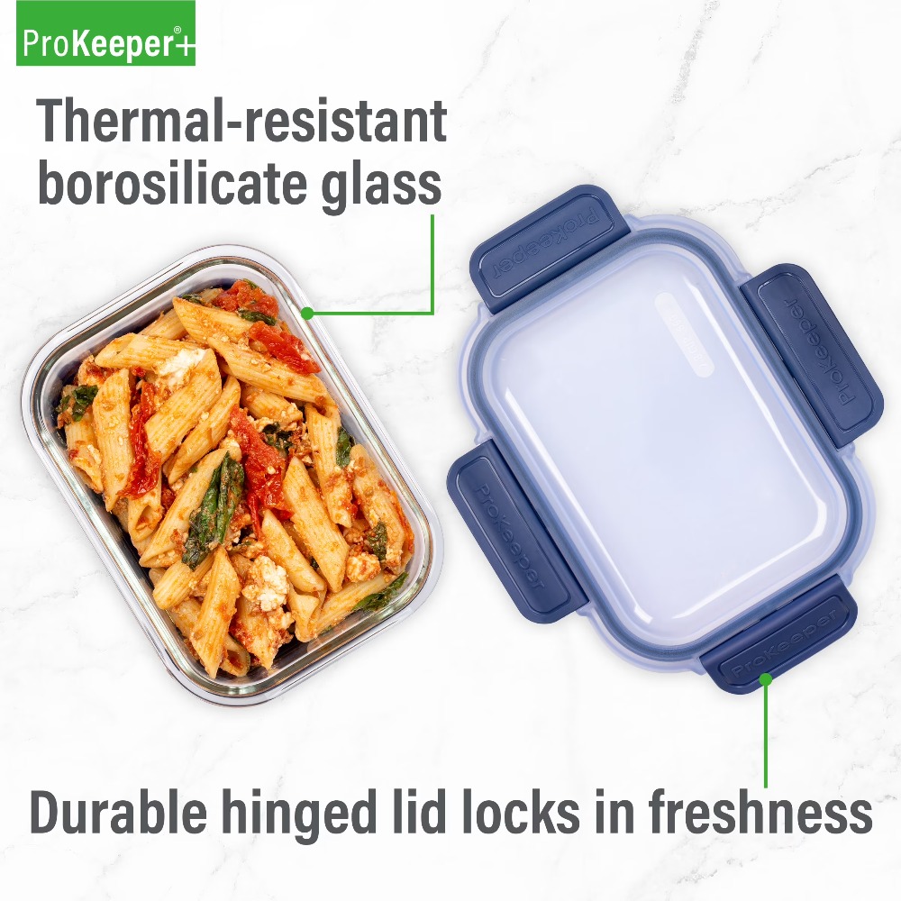 Wadah Penyimpanan Makanan Kaca - Glass Meal Prep Container ulasan dan harga