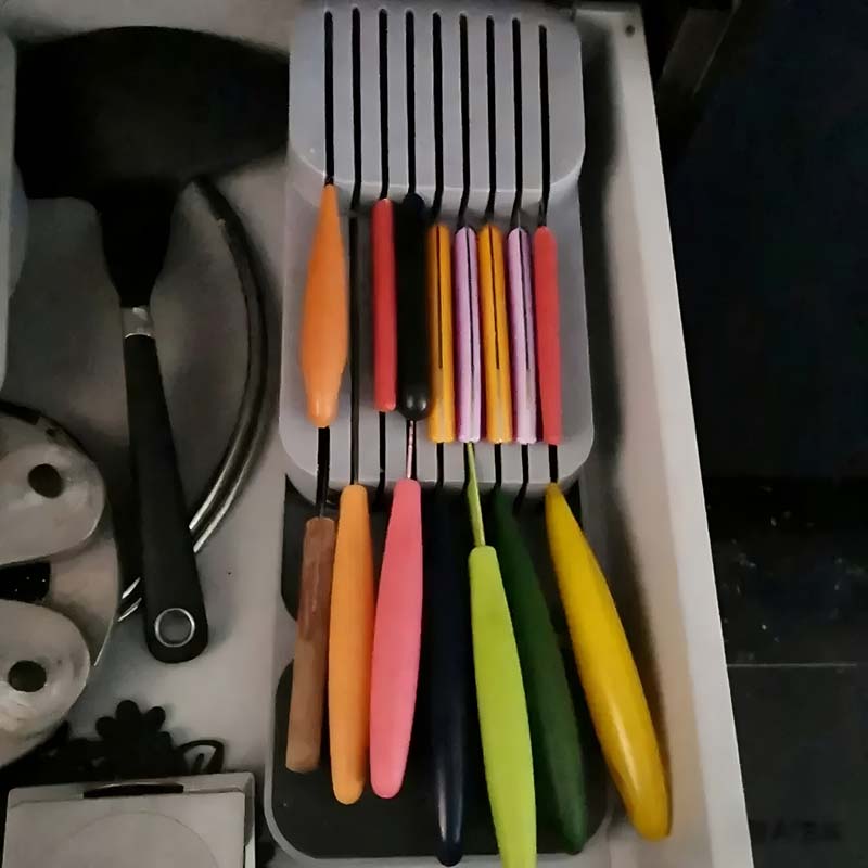 Kotak Penyimpanan Pisau Prakti - Food Storage Cabinet For Kitchen ulasan dan harga