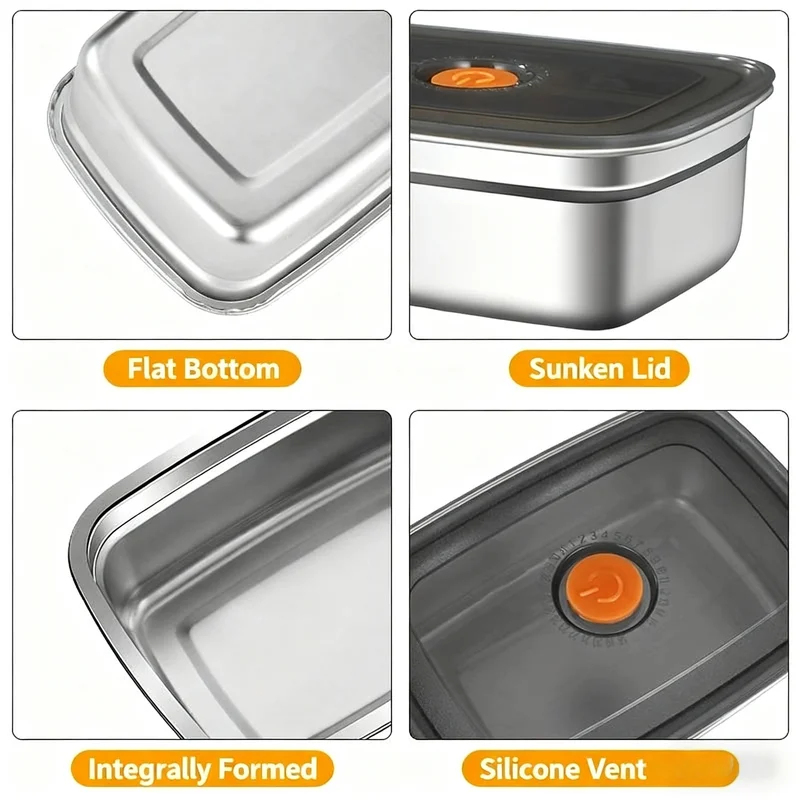 Kotak Bento Kedap Udara Berbah - Food Storage Safety ulasan dan harga