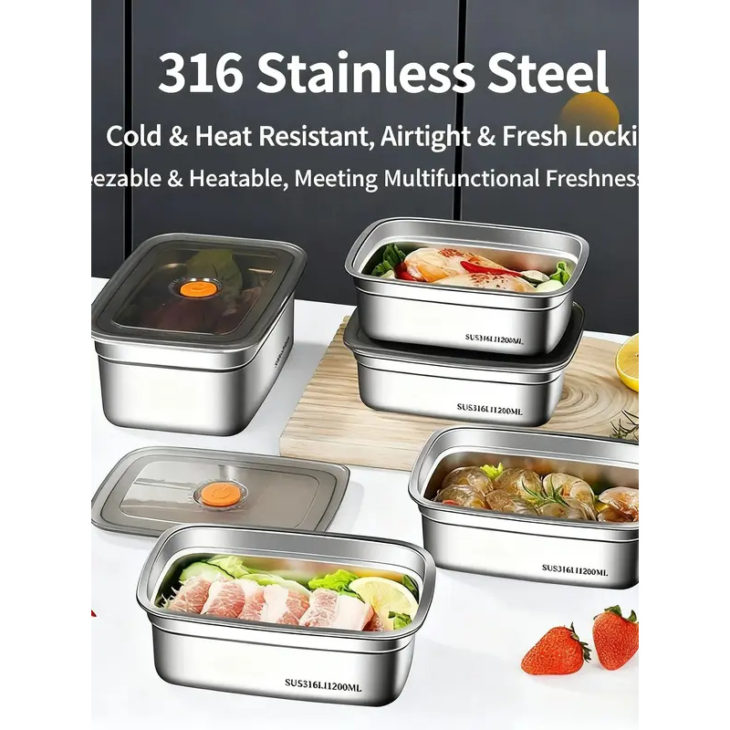 Kotak Bento Kedap Udara Berbah - Food Storage Safety ulasan dan harga