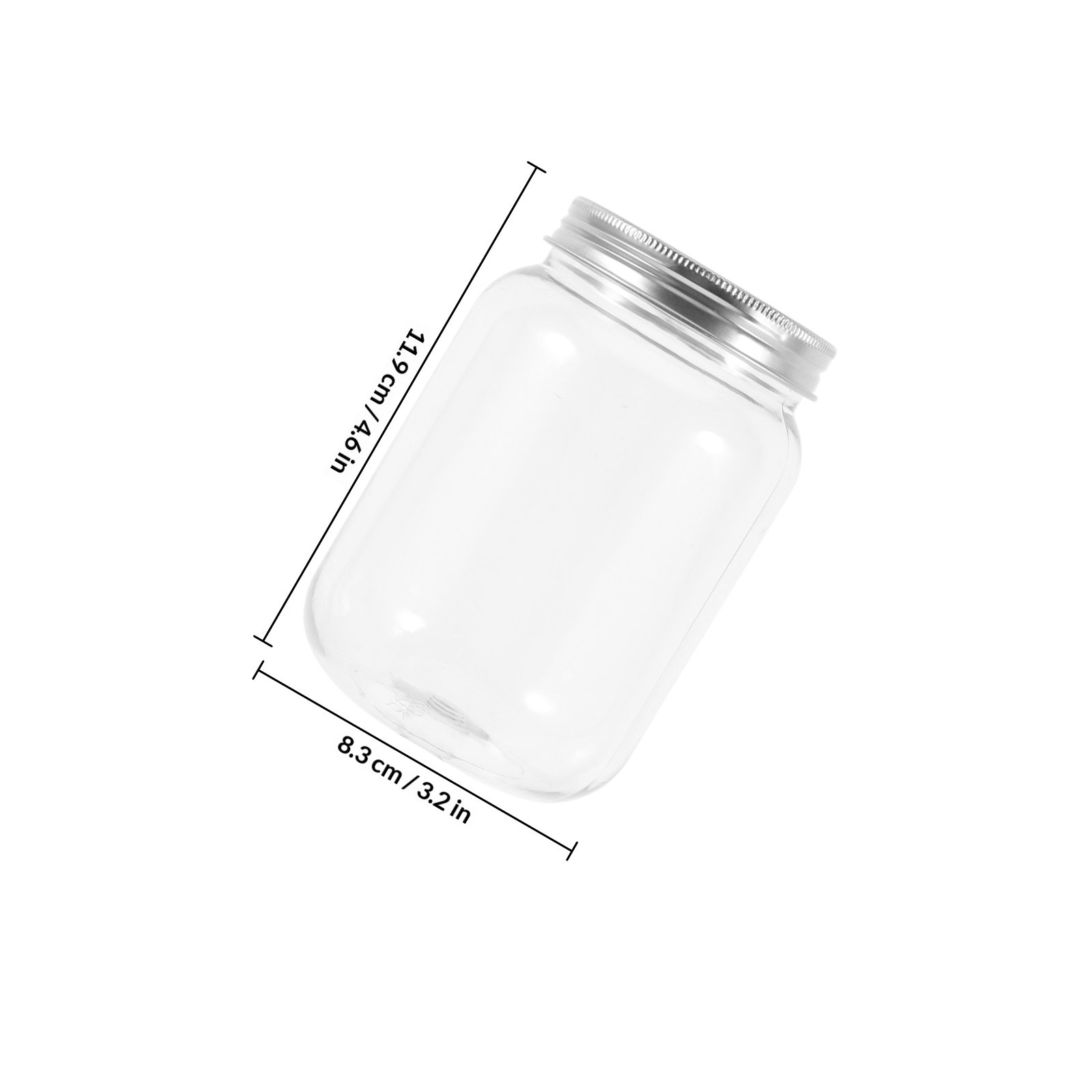4Pcs Stoples Plastik Transpara - Food Storage With Lids ulasan dan harga