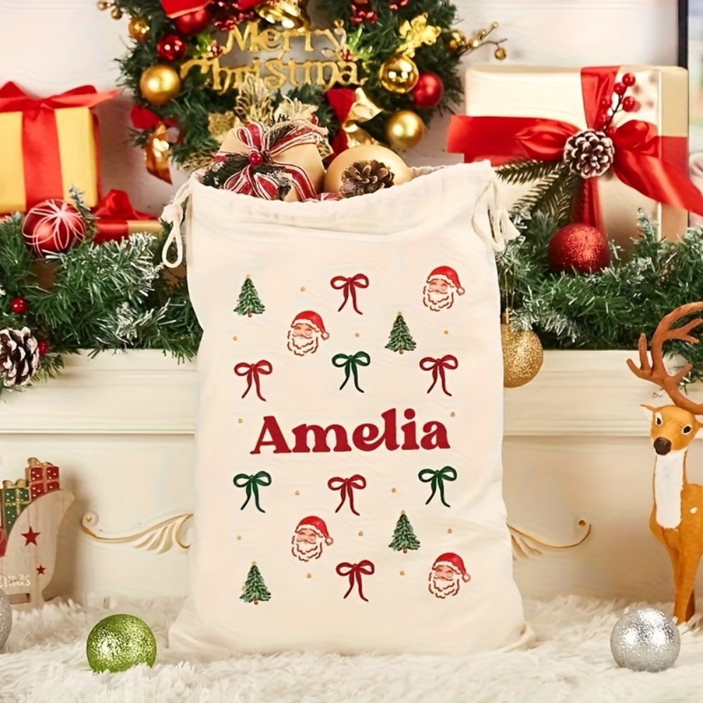 Kantong Serut Sederhana Santa  - Food Storage Of Plants ulasan dan harga