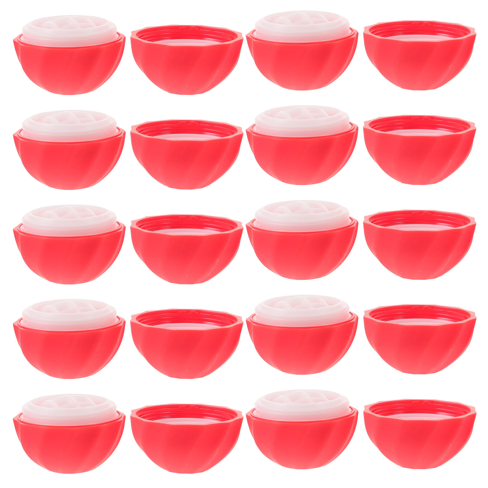 10 Buah Wadah Lip Balm Bentuk  - Egg Storage Holder ulasan dan harga