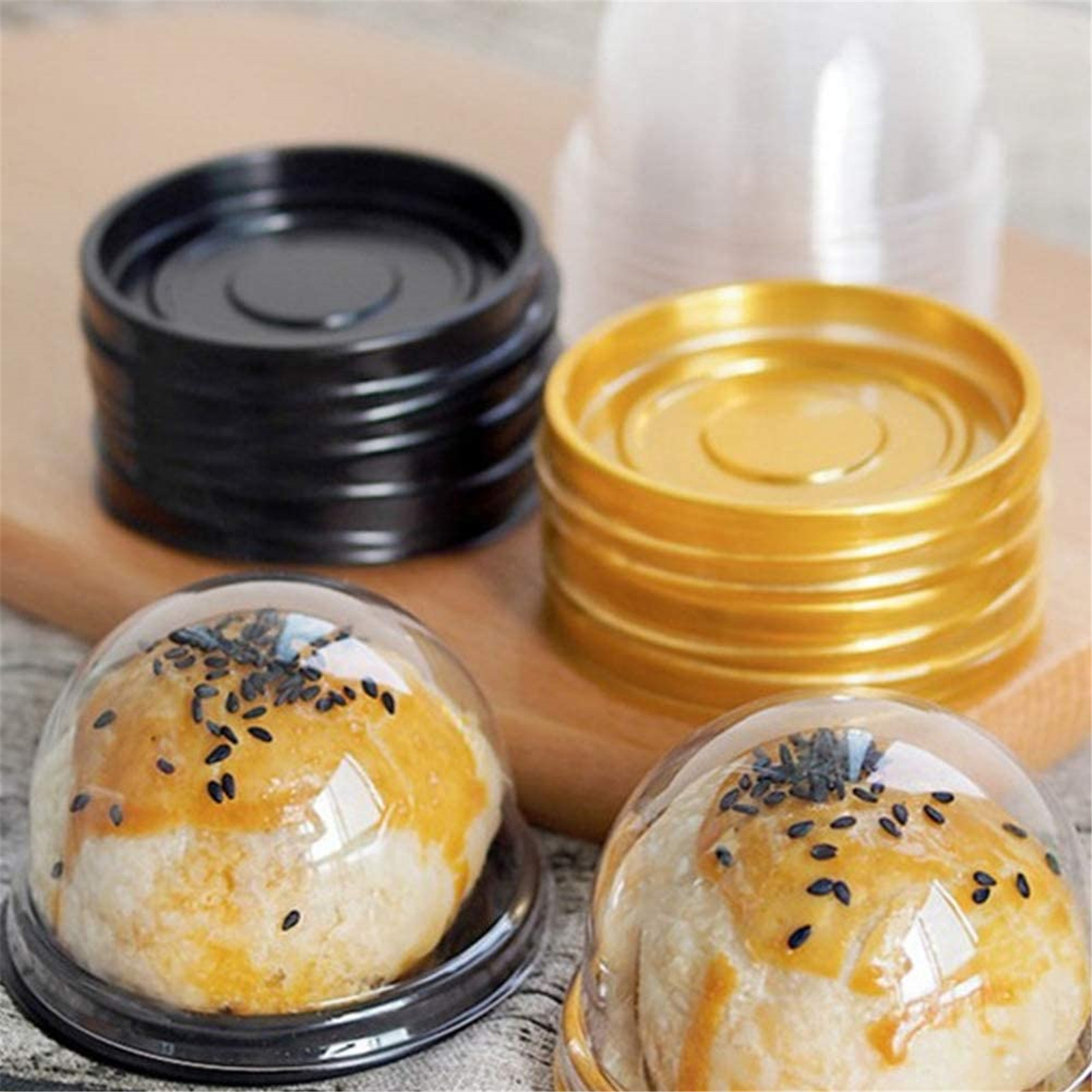 Kotak Kue Wadah Plastik Bulat  - Egg Storage Holder ulasan dan harga
