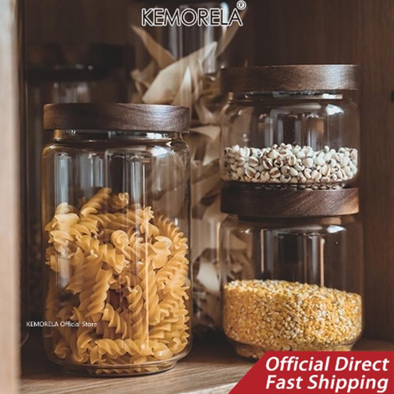 Botol penyimpanan dapur, wadah - Glass Meal Prep Container ulasan dan harga