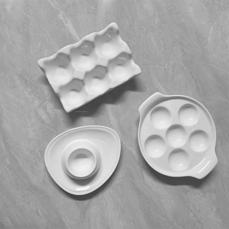 6 Grid Wadah Telur Keramik Ber - Egg Storage Holder ulasan dan harga