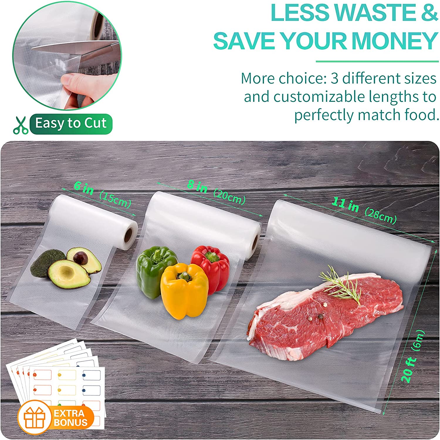 Kantong Dapur Untuk Vakum Maka - Food Storage Method ulasan dan harga