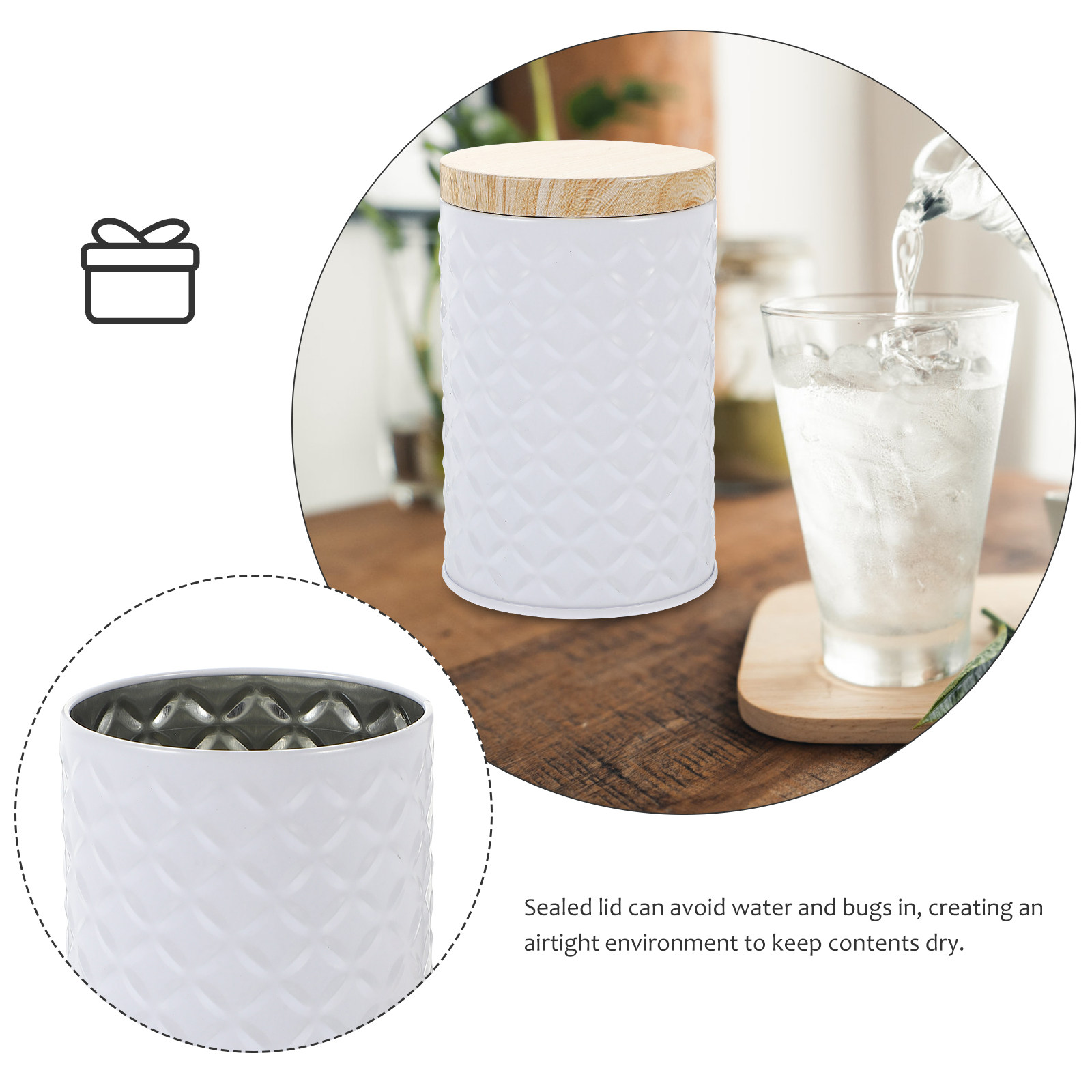 2 Buah Wadah Penyimpanan dari  - Food Storage With Lids ulasan dan harga