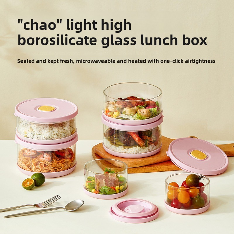 Kotak Makan Siang Kaca Tupperw - Glass Meal Prep Container ulasan dan harga