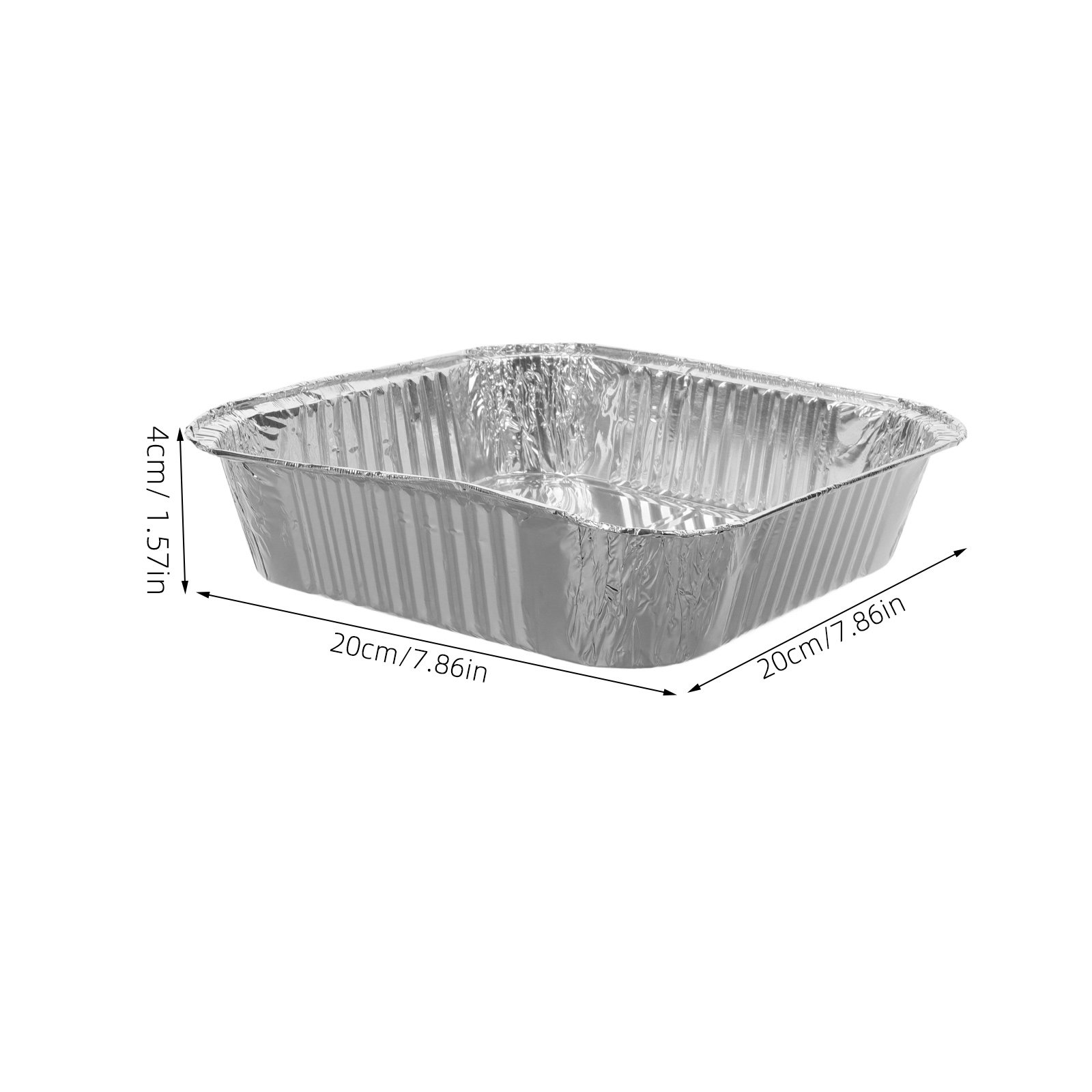 30Pcs Loyang Panggang Sekali P - Storage Food Tray ulasan dan harga