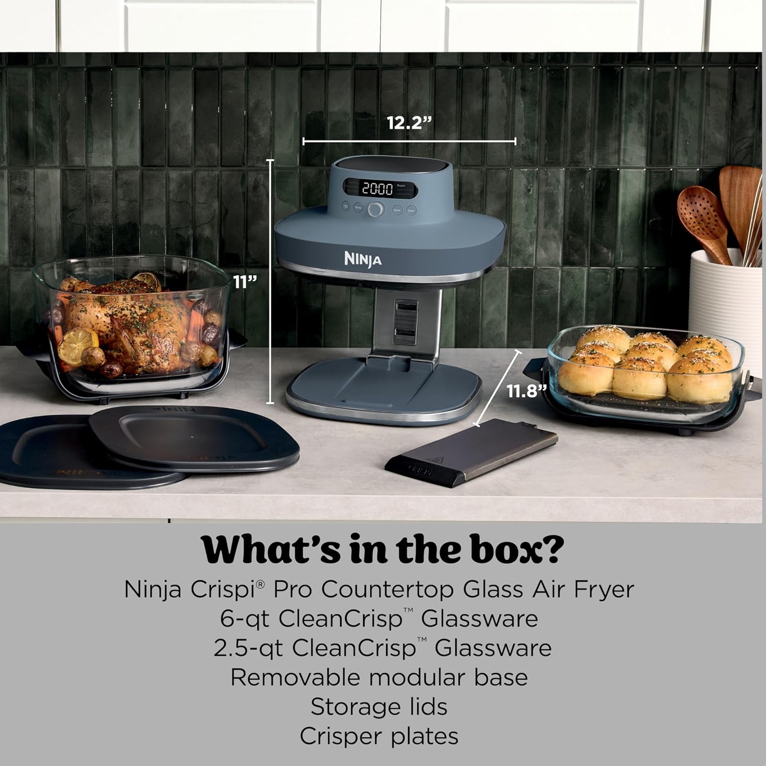 Ninja Crispi Pro 6-in-1 Penggo - Food Storage Safety ulasan dan harga