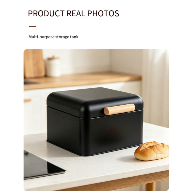 ABMI-Kotak Penyimpanan Bernila - Bread Box Bamboo ulasan dan harga