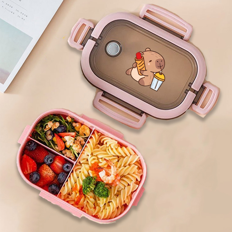 Kotak Makan Siang Bento Capyba - Food Storage Meals ulasan dan harga