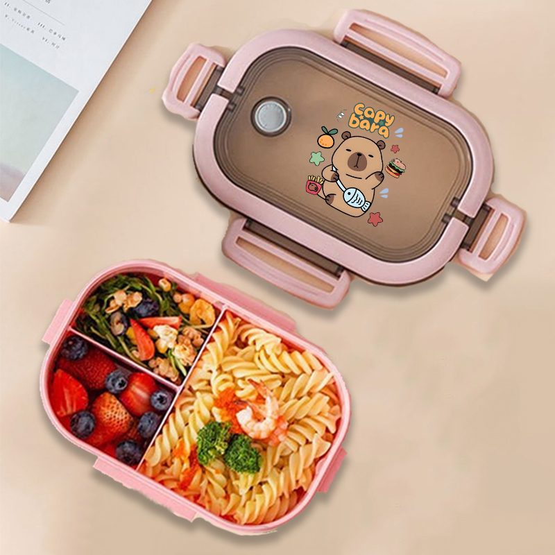 Kotak Makan Siang Bento Capyba - Food Storage Meals ulasan dan harga