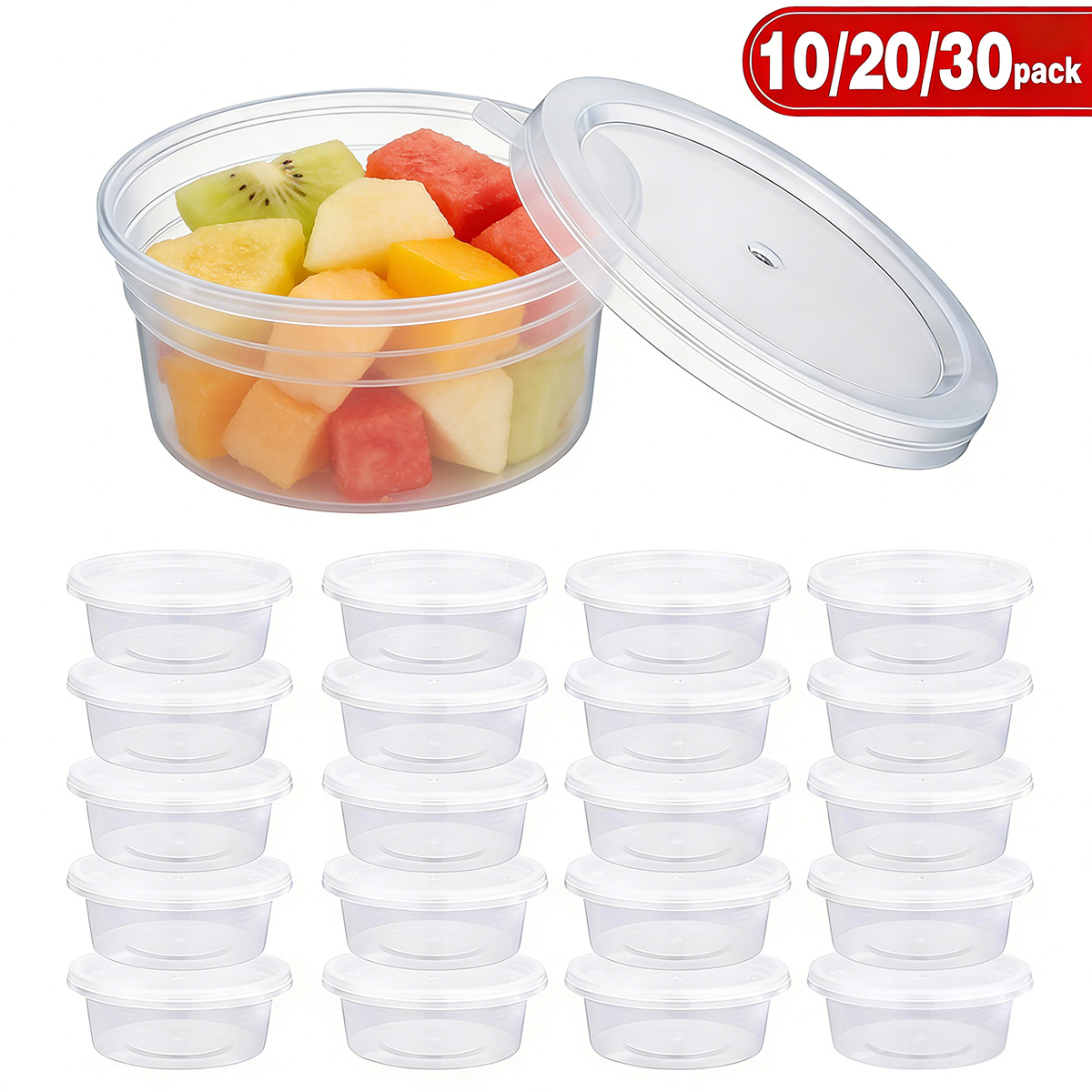 10/20/40 Paket Wadah Slime Kec - Food Storage Meals ulasan dan harga
