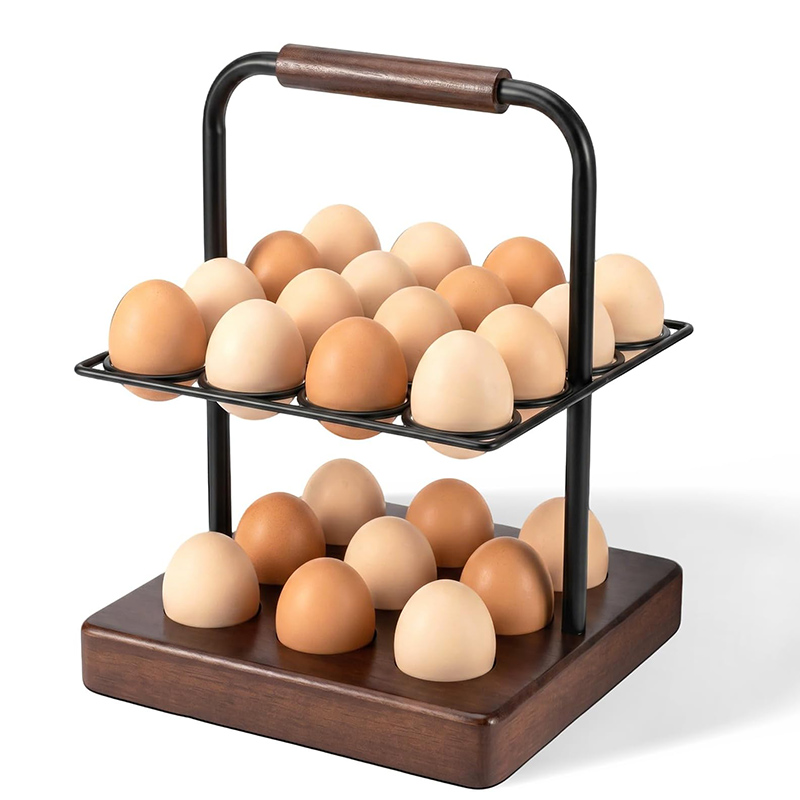 Tempat Telur Farmhouse untuk M - Egg Storage Holder ulasan dan harga