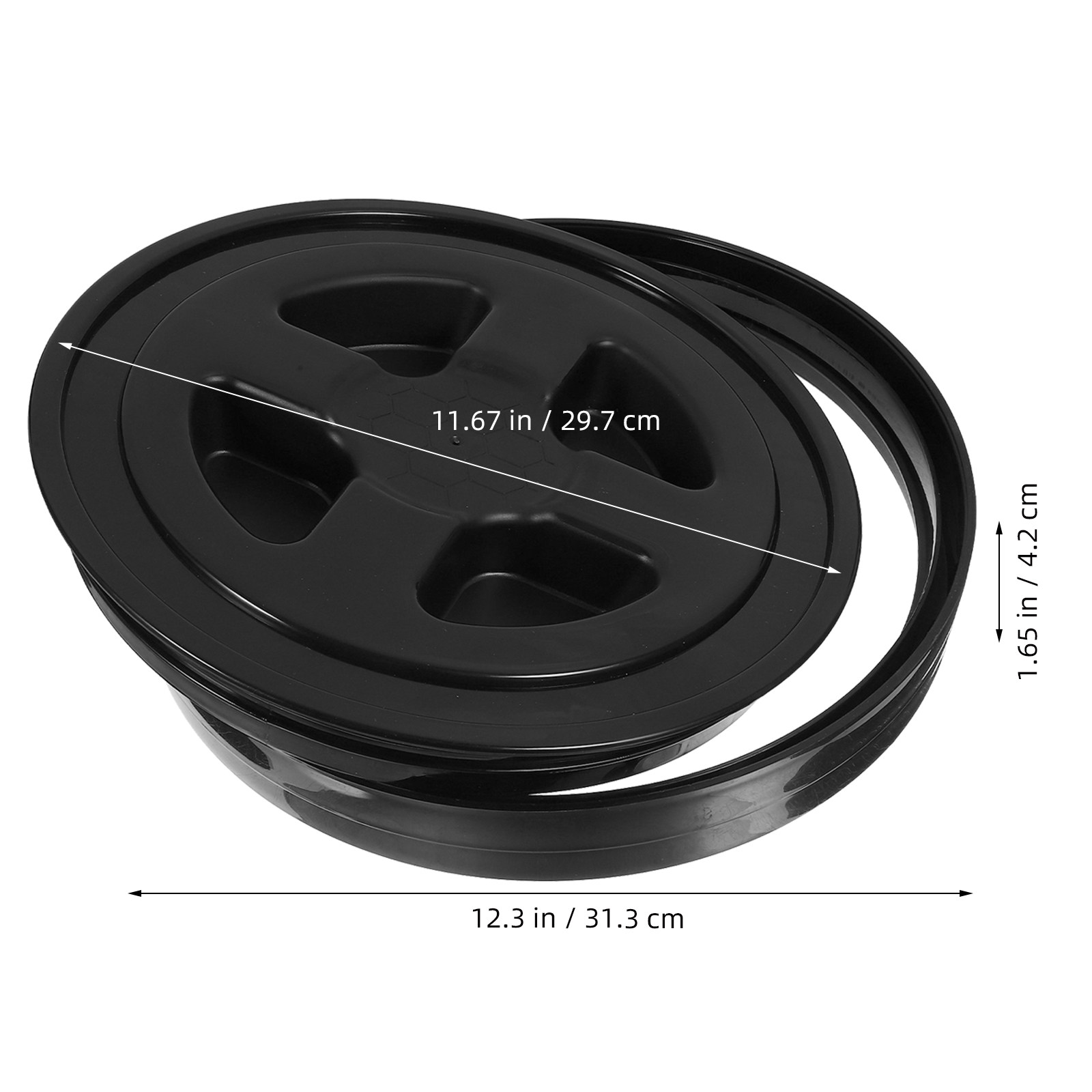 2 Buah Tutup Ember Berengsel K - Food Storage With Lock ulasan dan harga