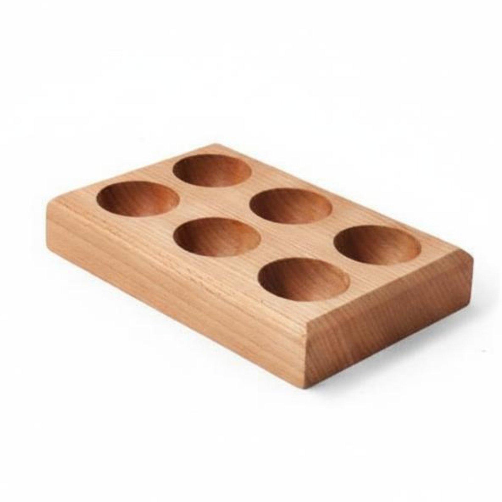 Rak Telur Kayu Beech dengan Sl - Egg Storage Holder ulasan dan harga