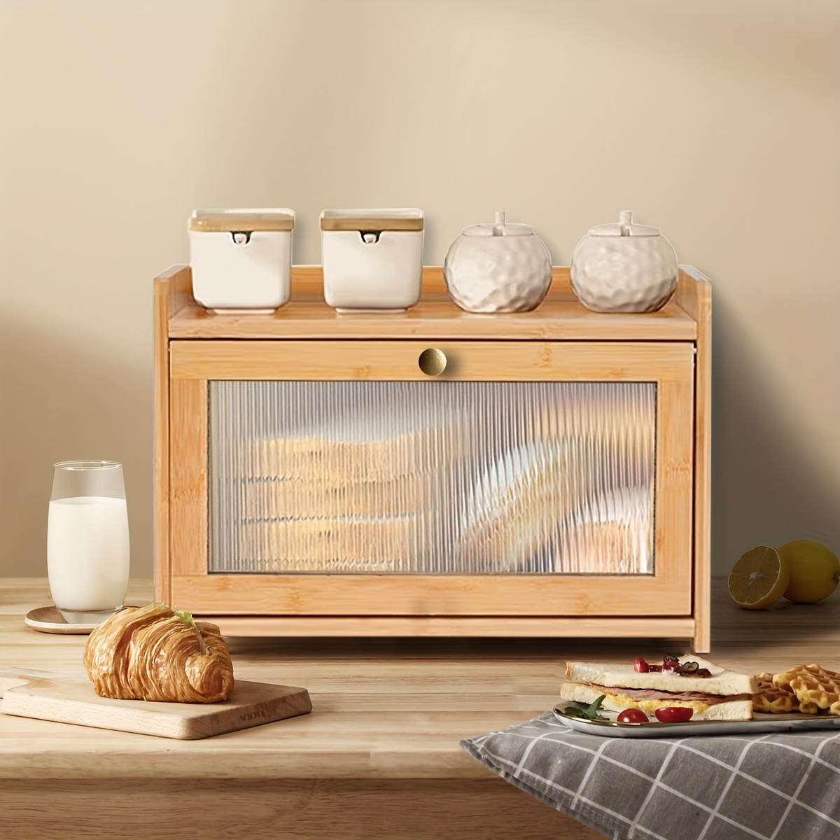 Kotak Roti Bambu 2 Tingkat den - Bread Box Bamboo ulasan dan harga