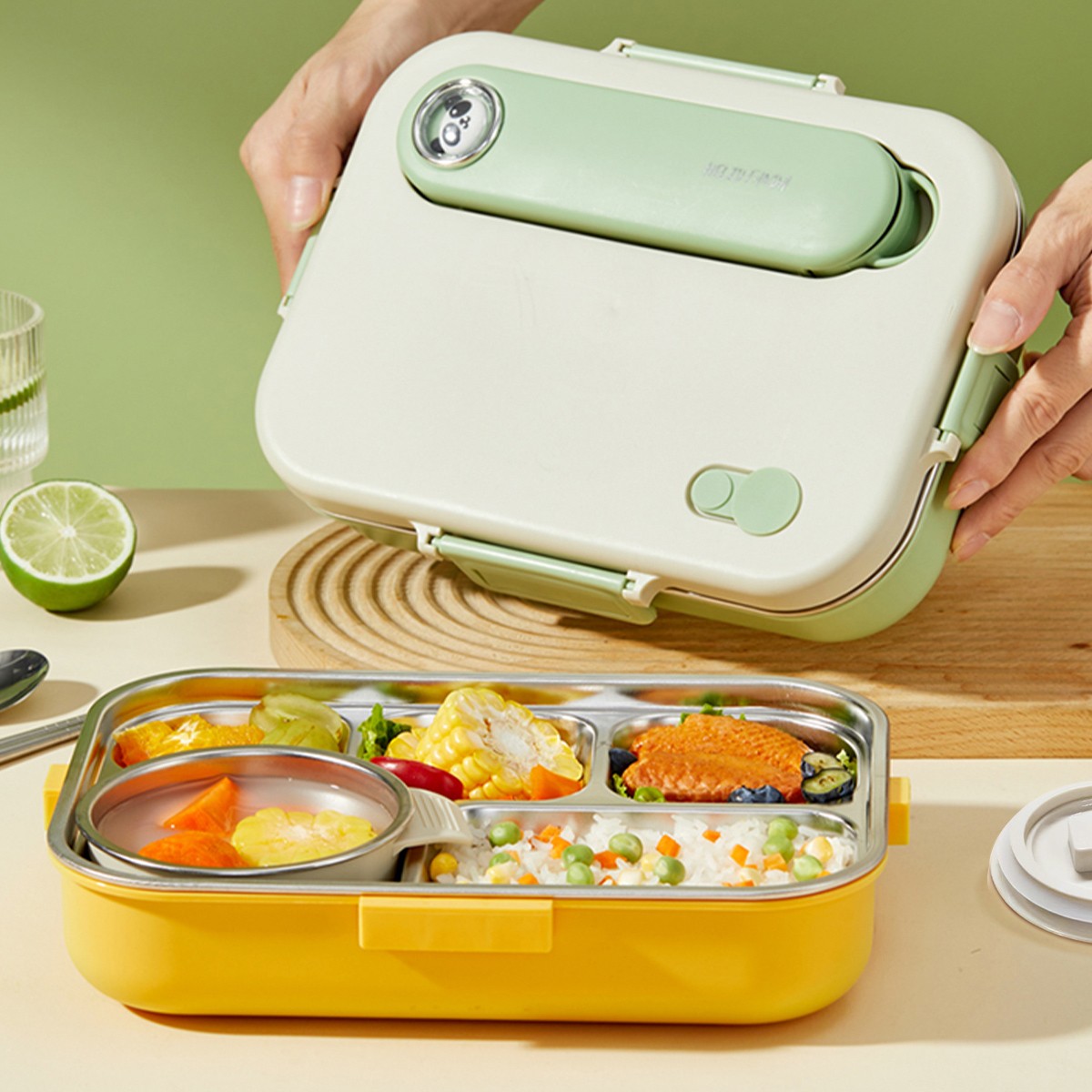 Set Kotak Makan Siang Stainles - Food Storage Safety ulasan dan harga