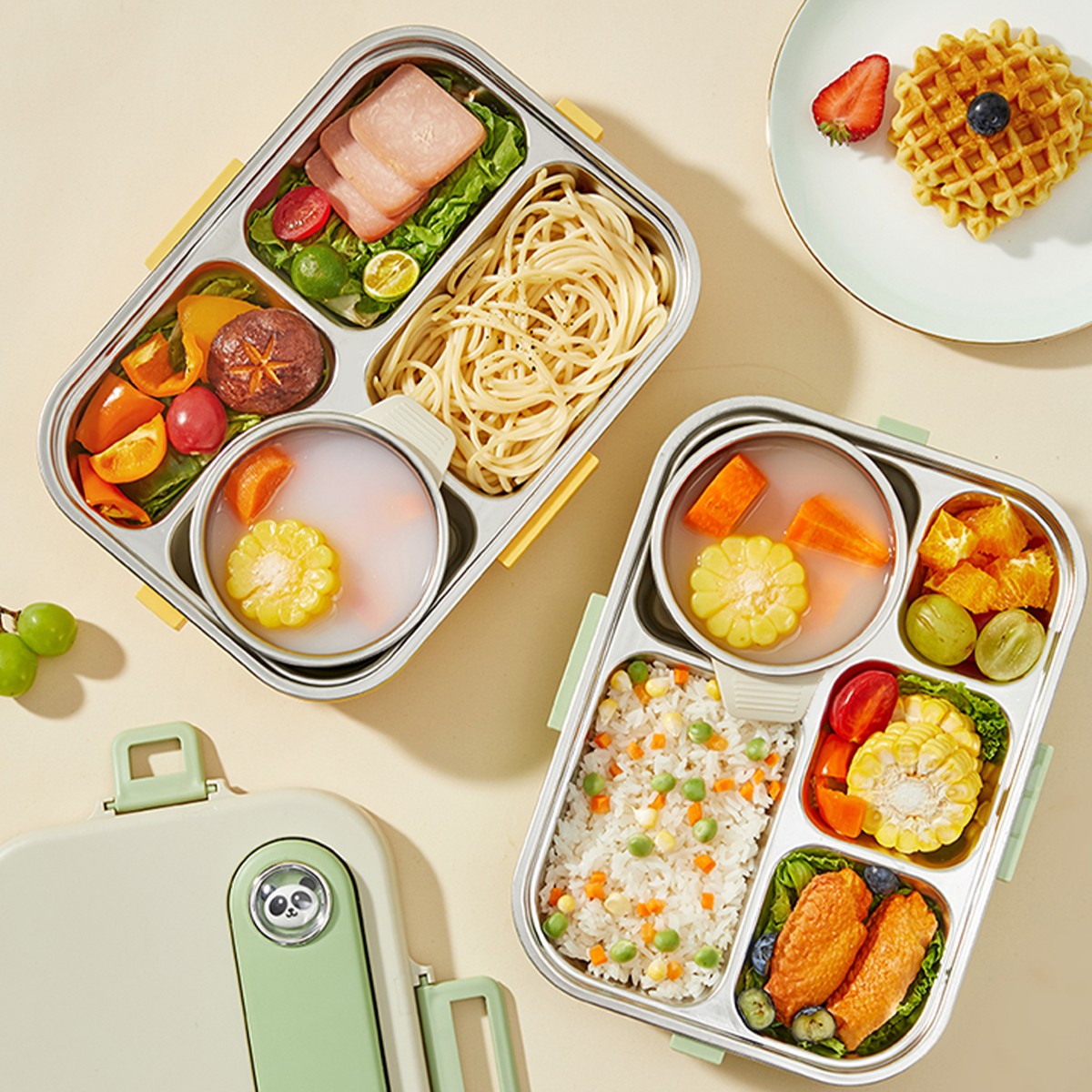 Set Kotak Makan Siang Stainles - Food Storage Safety ulasan dan harga