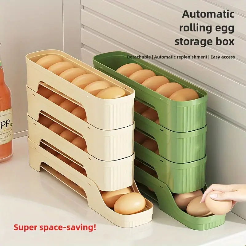 1 buah wadah telur gulung, dap - Egg Storage Holder ulasan dan harga