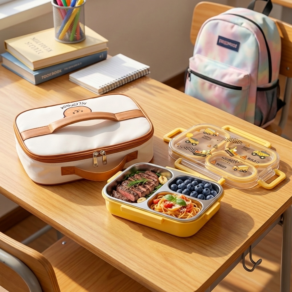 Kotak Makan Bento 900ML Lucu d - Food Storage Safety ulasan dan harga