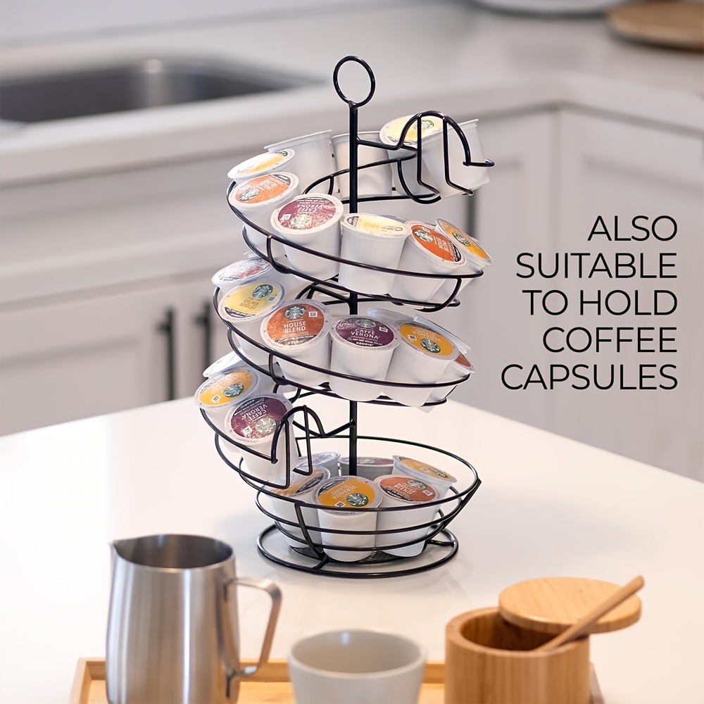 Rak Telur Spiral Kawat Logam,  - Egg Storage Holder ulasan dan harga