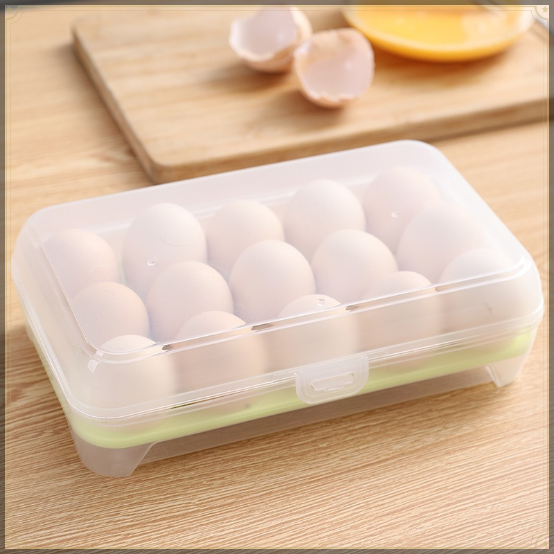 Kotak Penyimpanan Telur 15 Gri - Egg Storage Holder ulasan dan harga
