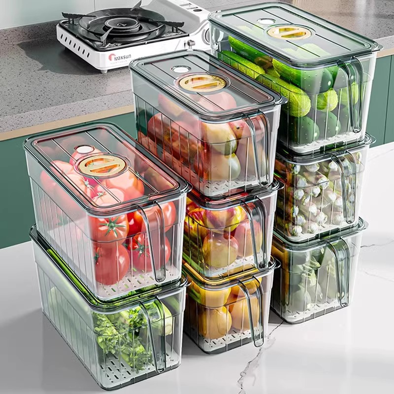 Kotak penyimpanan kulkas, telu - Food Storage Method ulasan dan harga