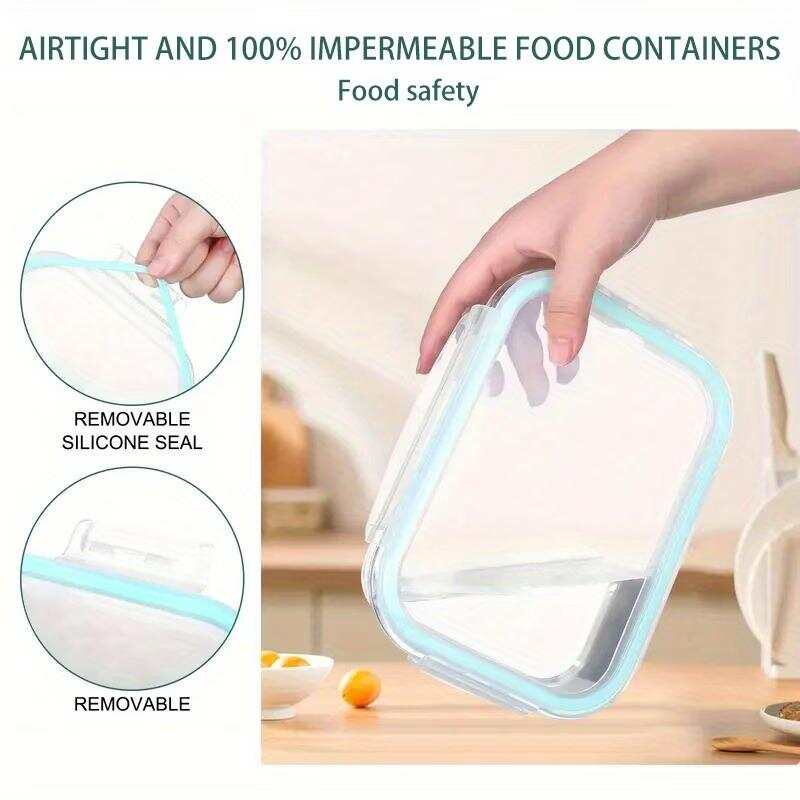 16 buah Wadah Penyimpanan Maka - Glass Meal Prep Container ulasan dan harga