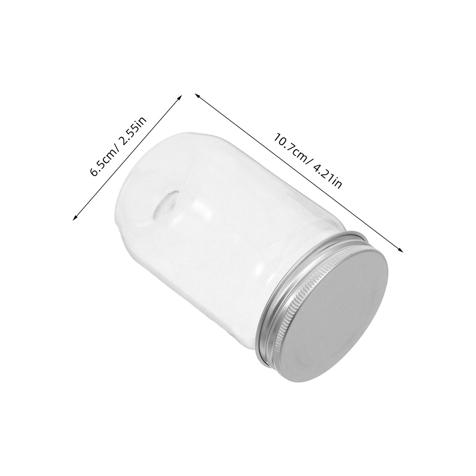 6 Buah Stoples Plastik Bening  - Food Storage With Lids ulasan dan harga